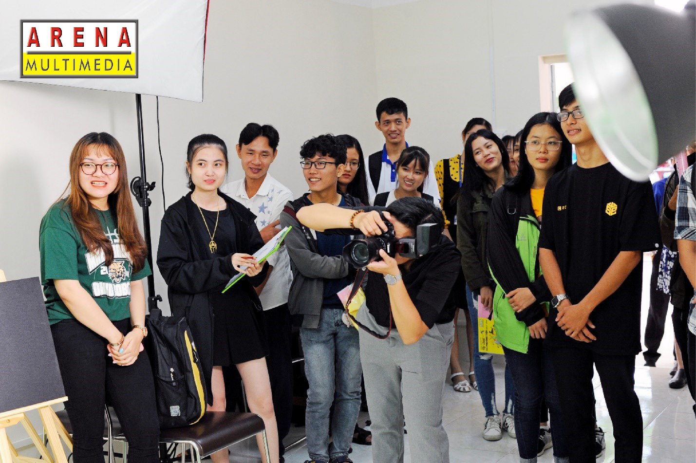 Học tập đúng đam mê nên niềm vui luôn ánh lên trong mắt các bạn trẻ