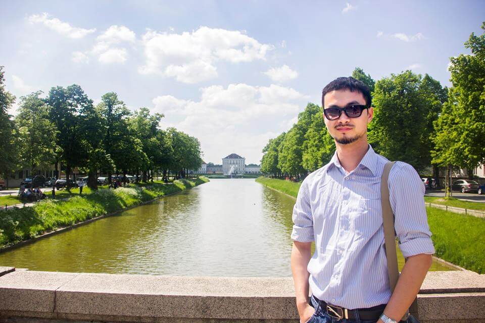 Quốc Hưng là công dân toàn cầu hiện đang làm thiết kế tại Đức